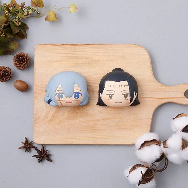 Jujutsu Kaisen Fluffy Squeeze Bread Anti-Stress Blind Box Figures 8 cm Assortment Vol. 2 - 1 Unidade Aleatória